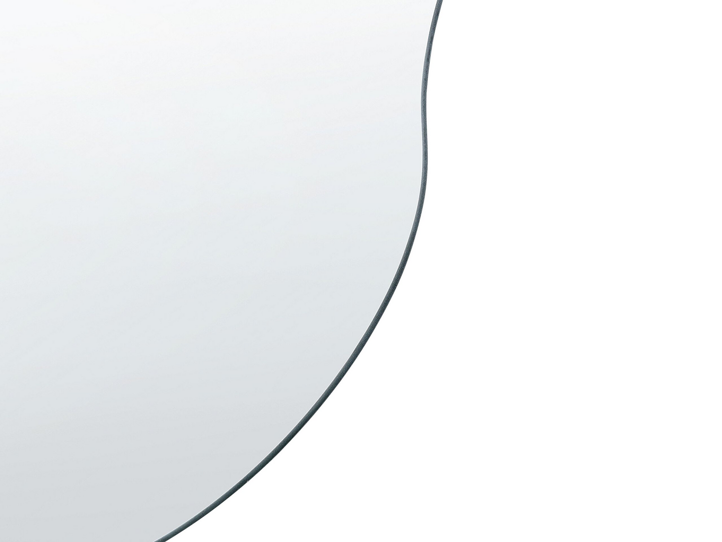 Miroir Japandi en verre argenté 80x33 – Auxerre