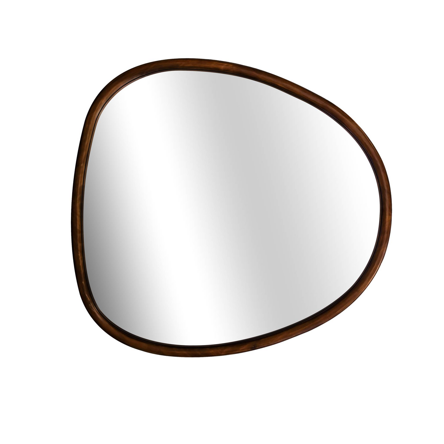 Miroir Organique Japandi en Sapin 55 cm - Charlie