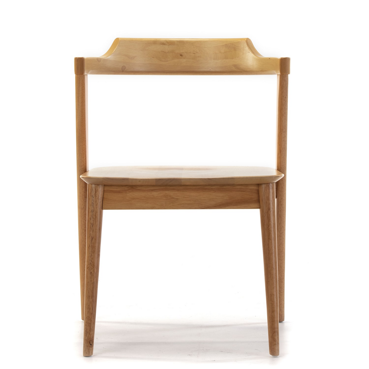 Pack 2 Chaises Japandi en bois massif couleur noyer – VENUS