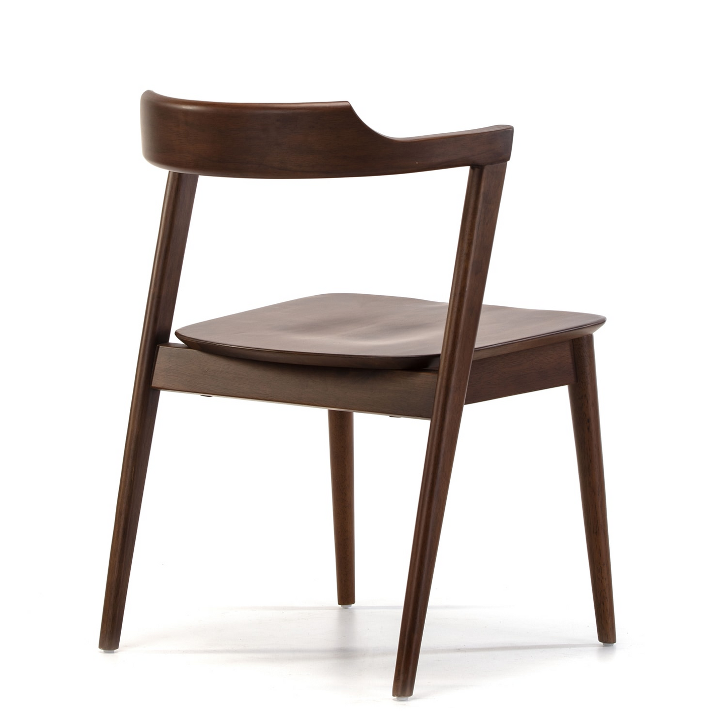 Pack 2 Chaises Japandi en bois massif couleur noyer – VENUS