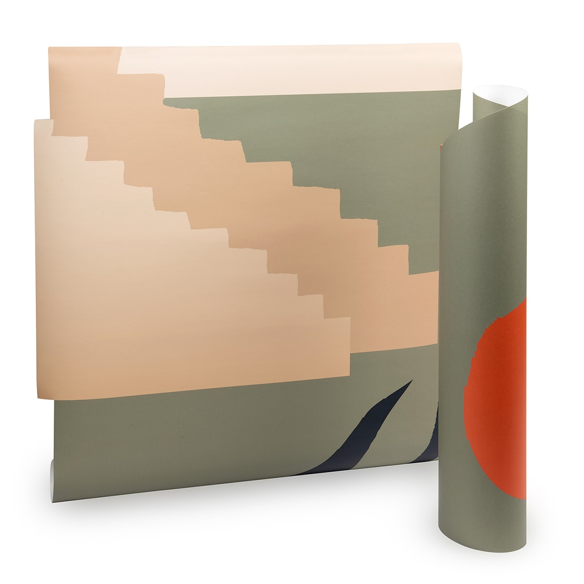 Papier Peint Arche Japandi désertique 127x90cm – Arche Desértique