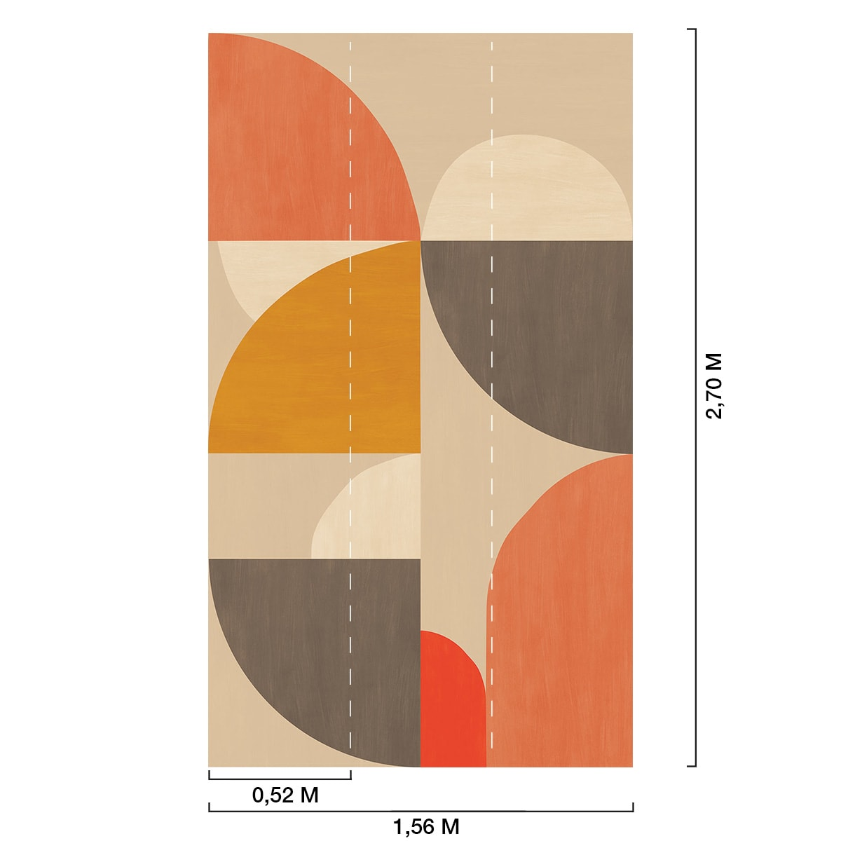 Papier Peint Japonais Japandi 156x270 cm – Baia