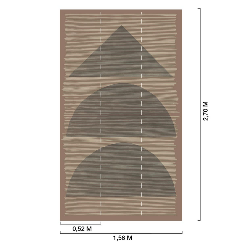 Papier Peint Japandi 156x270 cm – Cotangente
