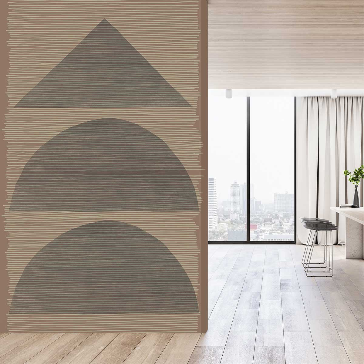 Papier Peint Japandi 156x270 cm – Cotangente