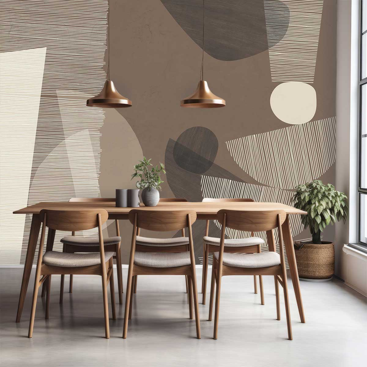 Papier Peint Japandi 312x270 cm – Equilibrium
