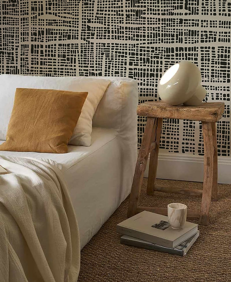Papier Peint Japandi géométrique 300x750 cm 15 lés – Ka