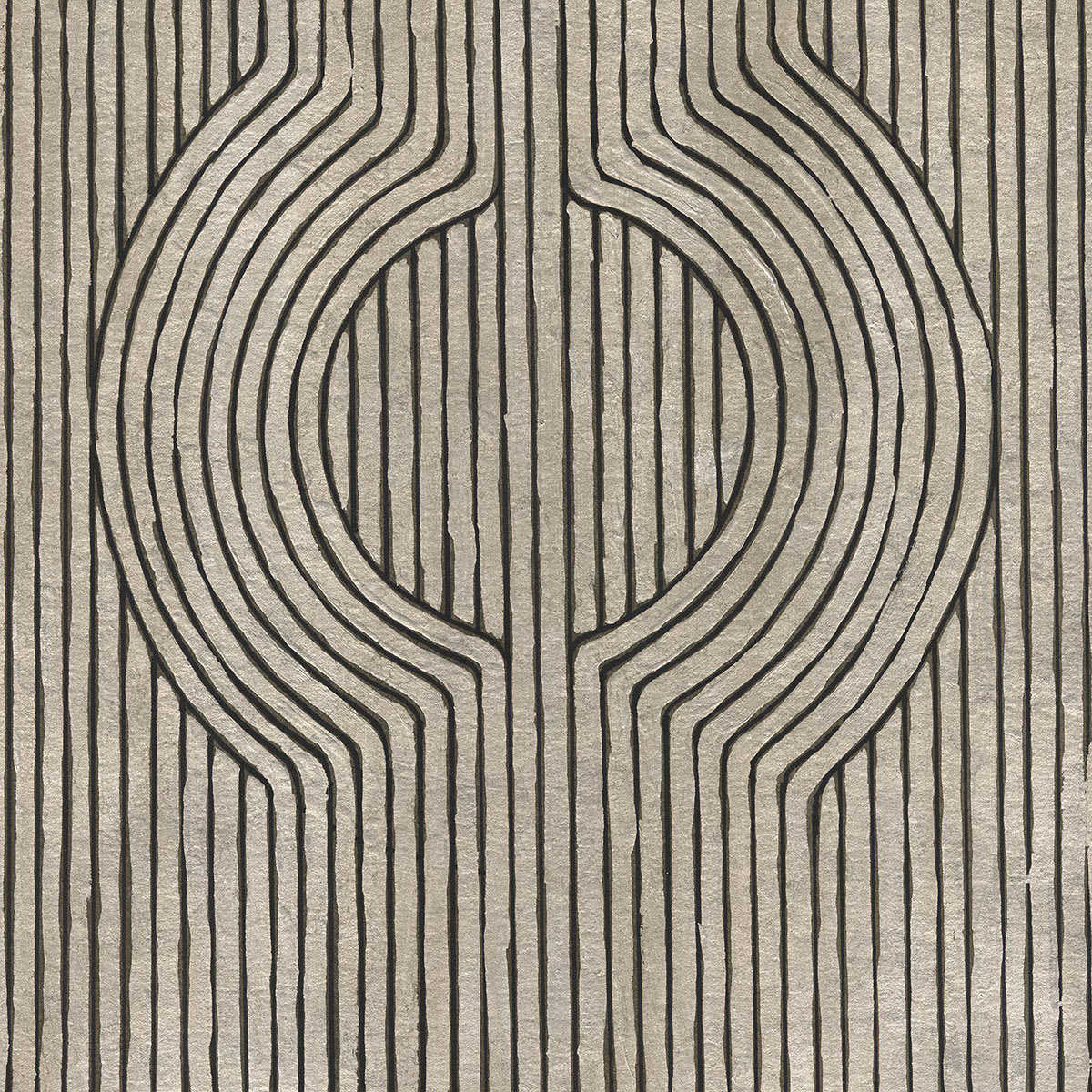 Papier Peint Japandi graphique bois de cèdre 208x270 cm – Nom du Produit