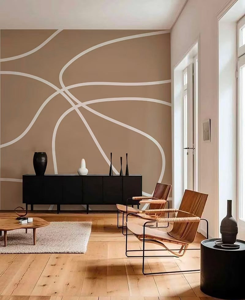 Papier Peint Japandi minimaliste 250x200 - LES ZIG