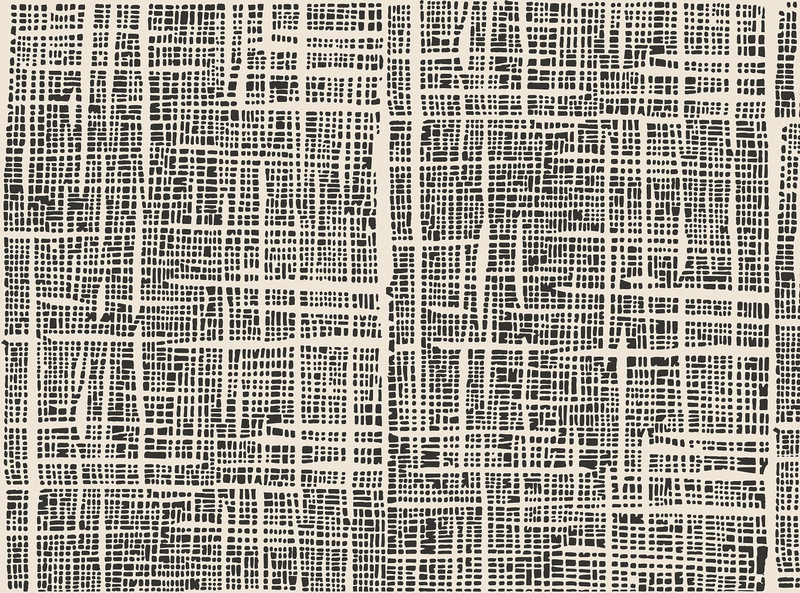 Papier Peint Japandi motif maillage et texture 364x270cm