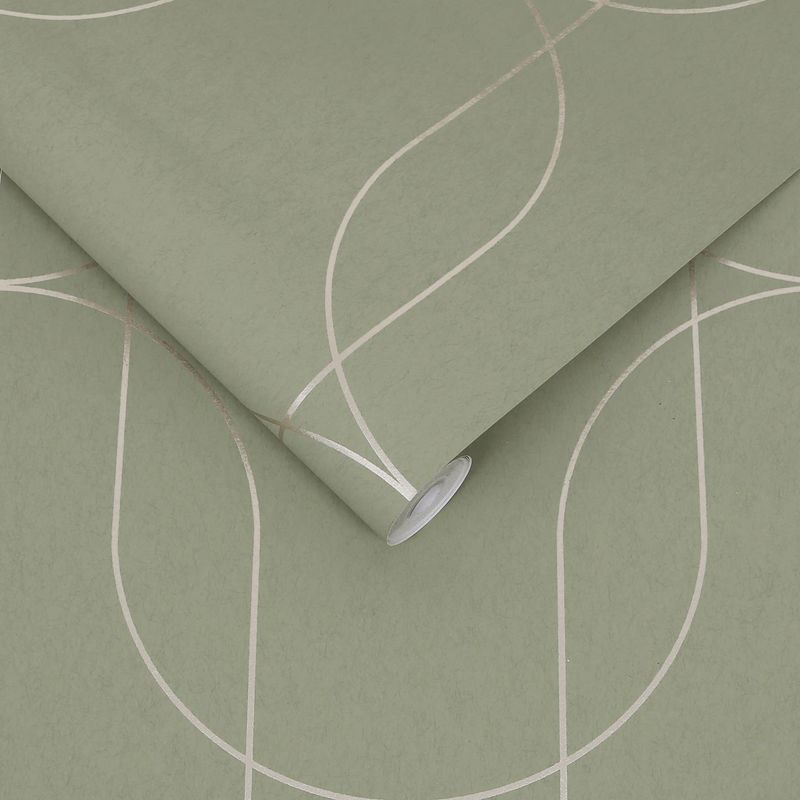 Papier Peint Japandi sauge 1005x52cm – Palais