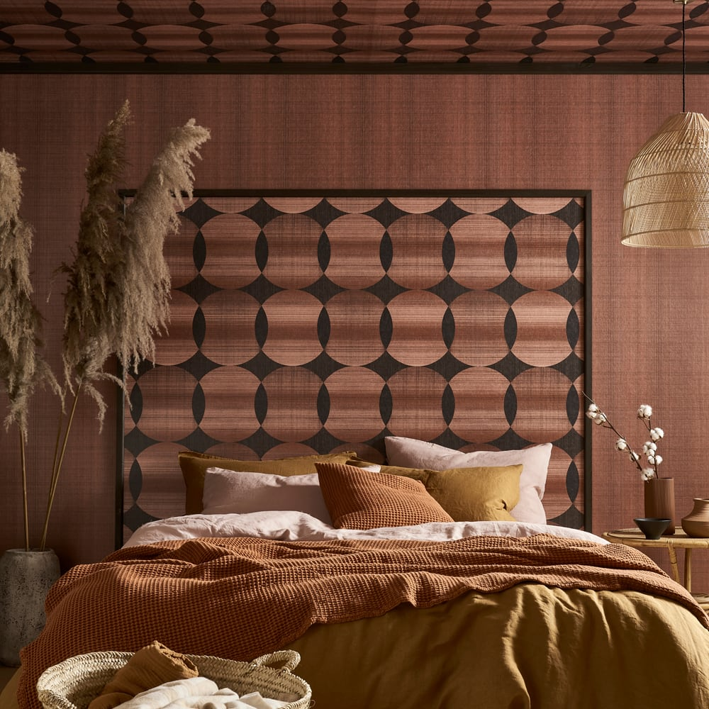 Papier Peint Japandi marron 1005x52cm – Tramonto