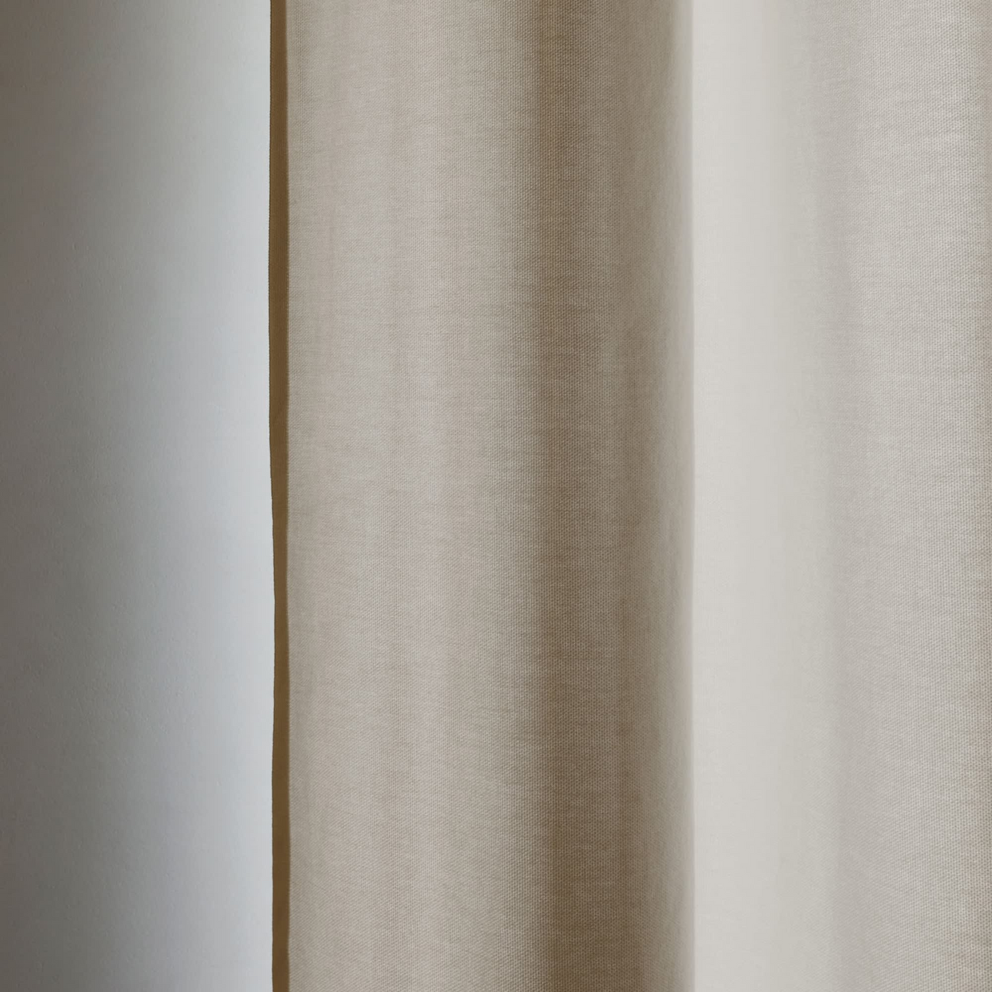 Rideau Japandi en coton écru à œillets – Cleofil