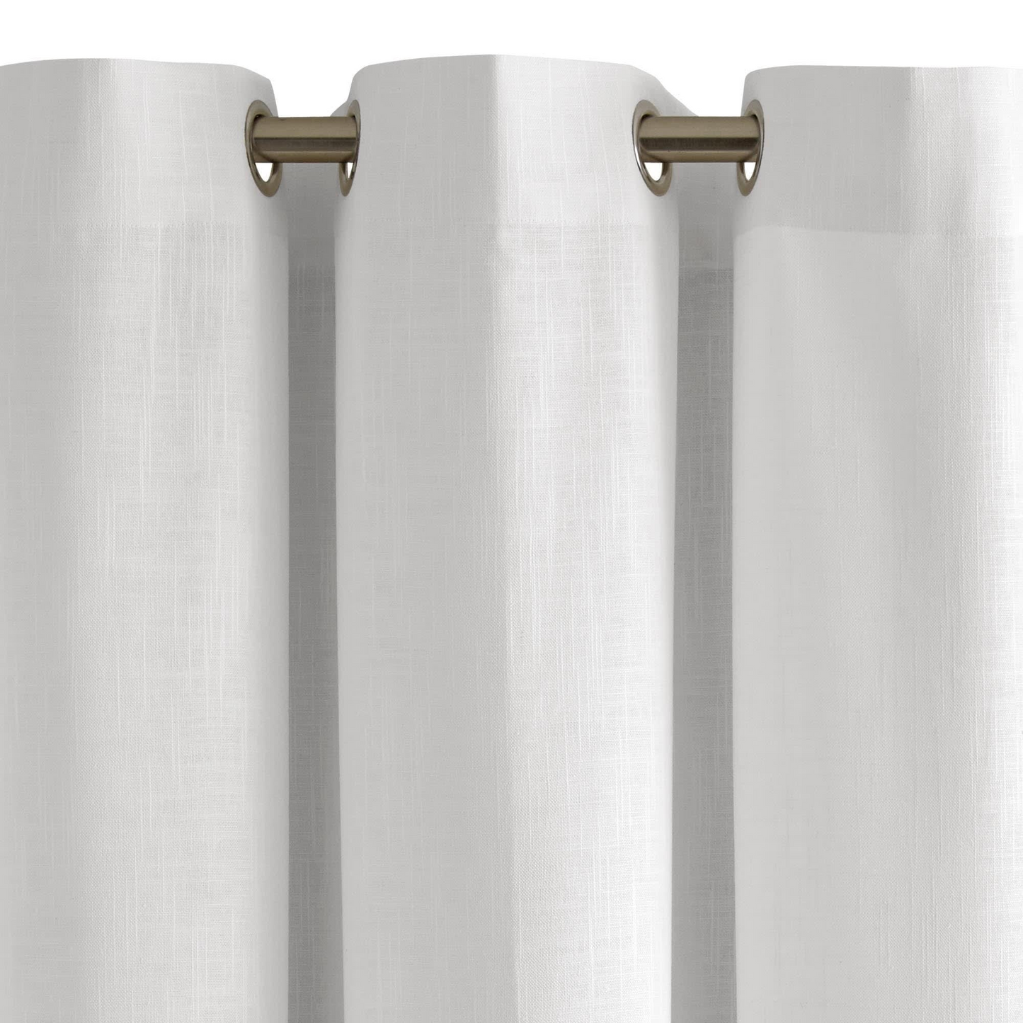 Rideau Japandi effet naturel flammé blanc – Bellavista
