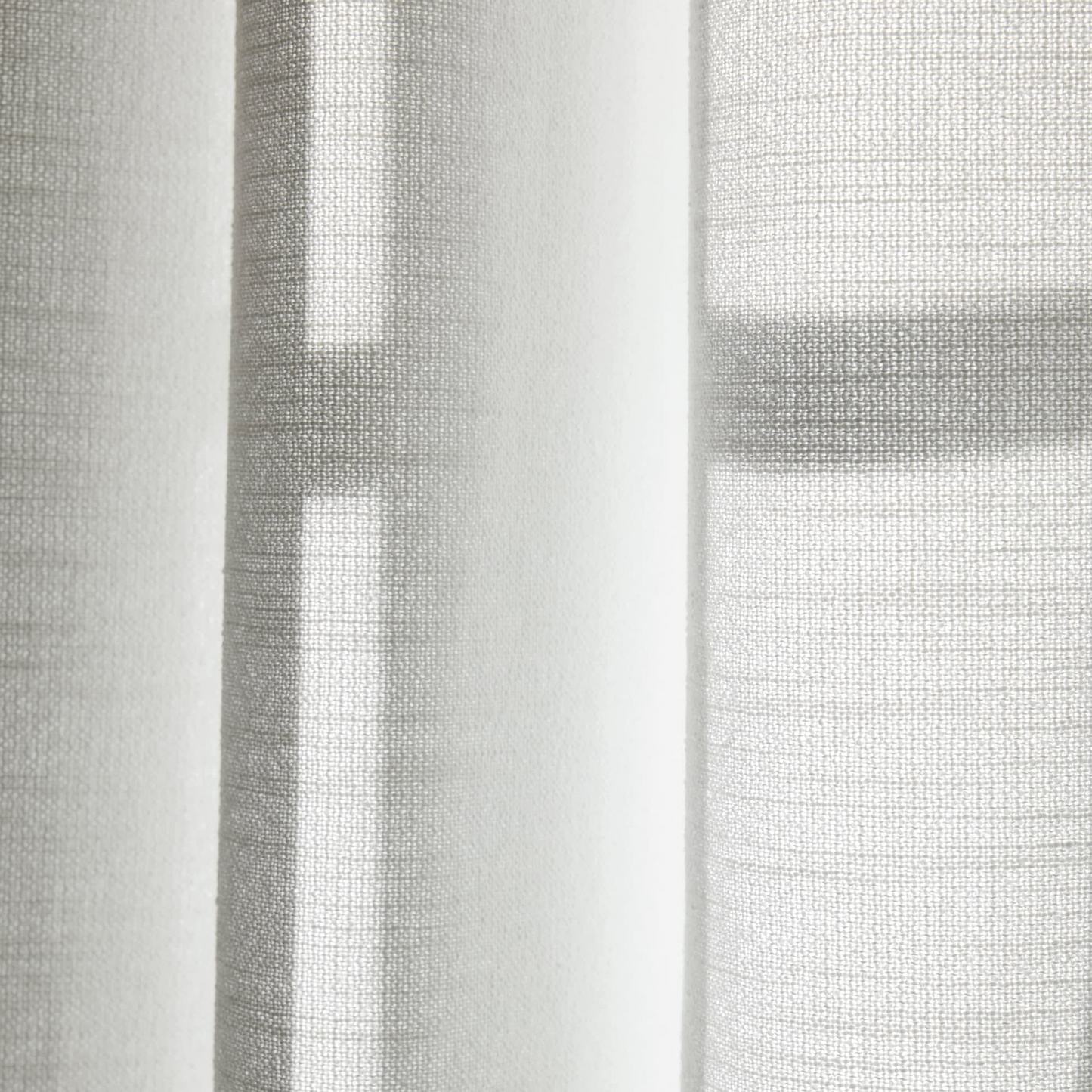 Rideau Blanc en Toile Japandi sans Artifices – Janina