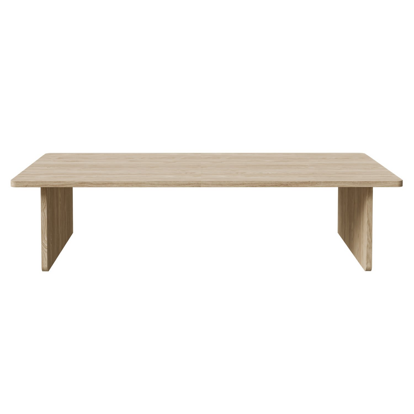 Table Basse Japandi rectangulaire bois clair 140x90 cm – Usalo