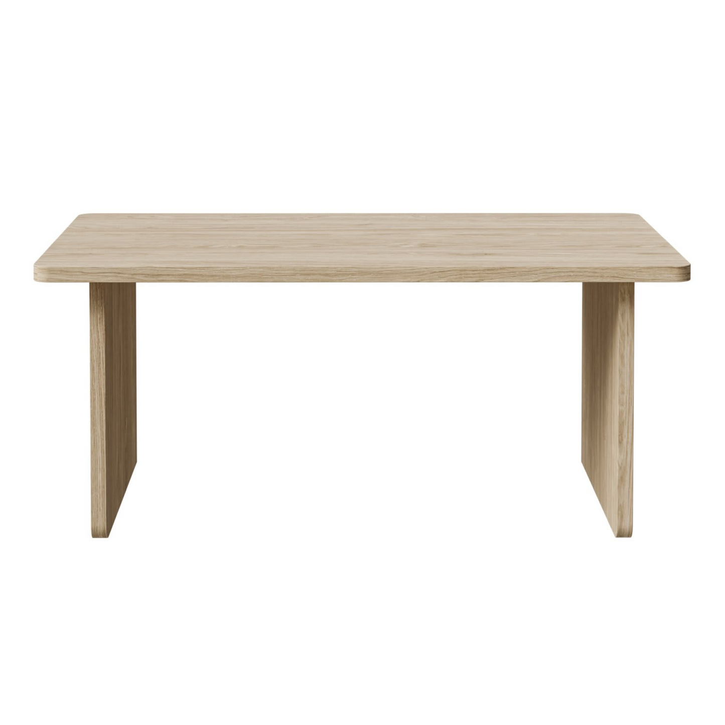 Table Basse Japandi rectangulaire bois clair 140x90 cm – Usalo