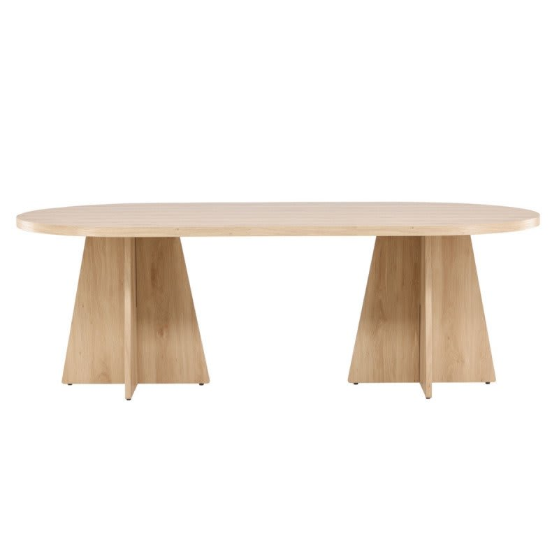 Table à Manger Japandi bois 230x115 cm – Beti