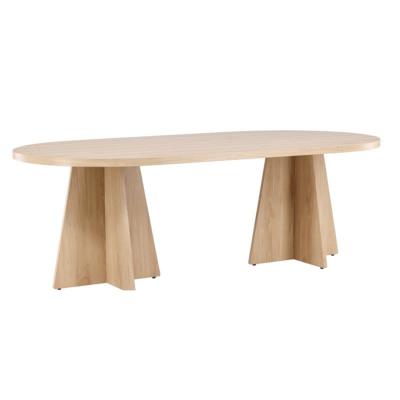 Table à Manger Japandi bois 230x115 cm – Beti