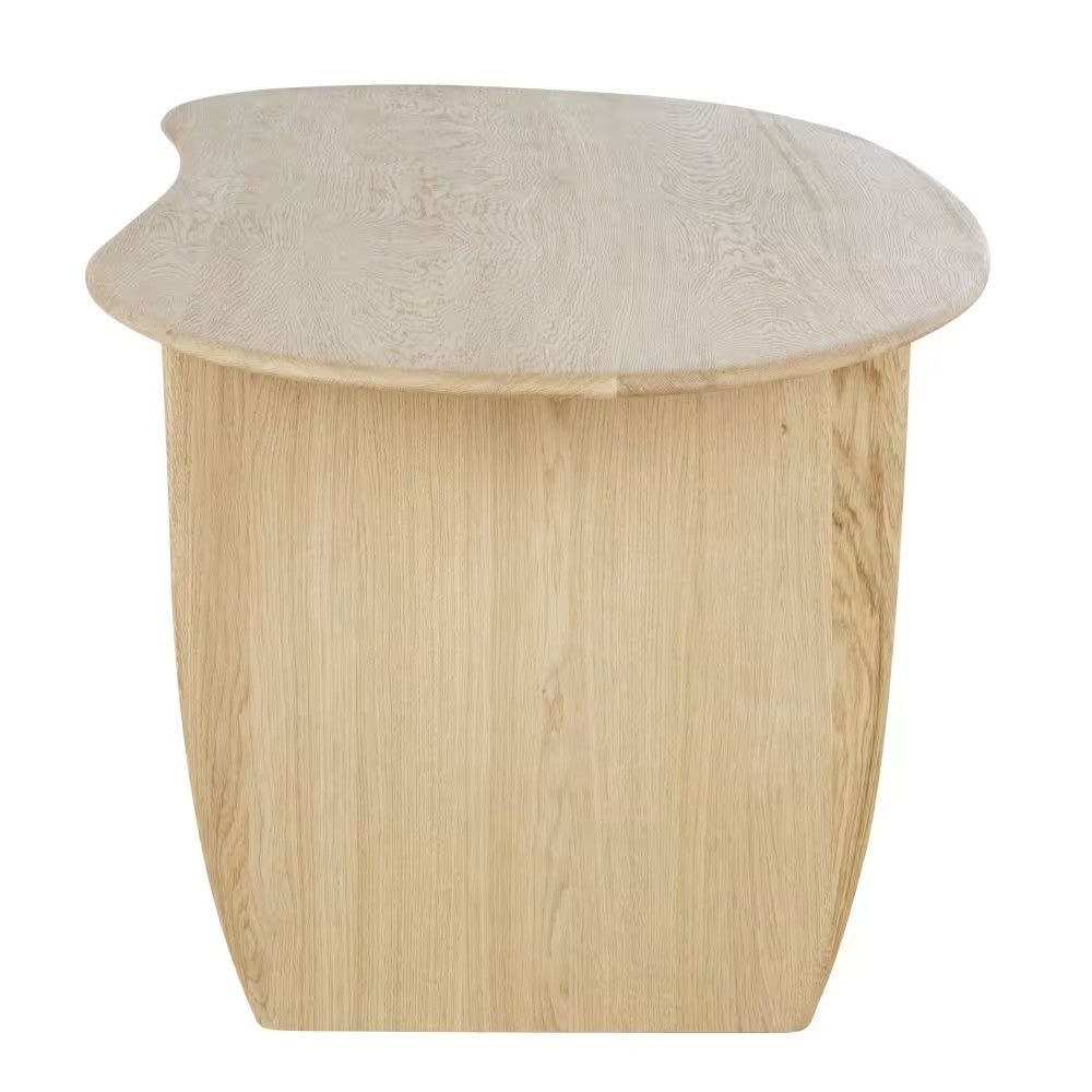 Table Japandi en frêne massif beige 6-8 personnes – PURE