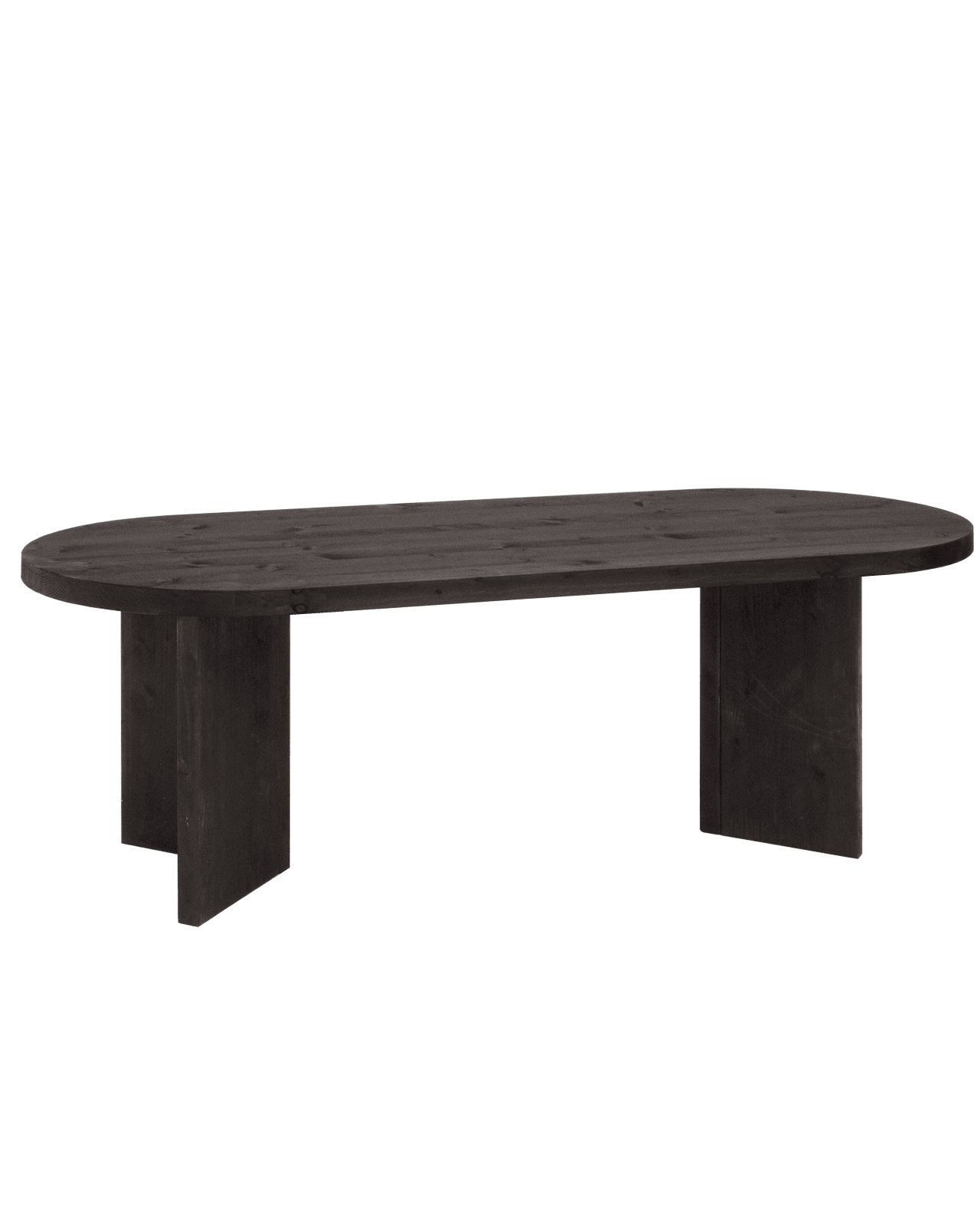 Table à Manger Japandi en Bois de Sapin Marron 200x75cm – Osaka