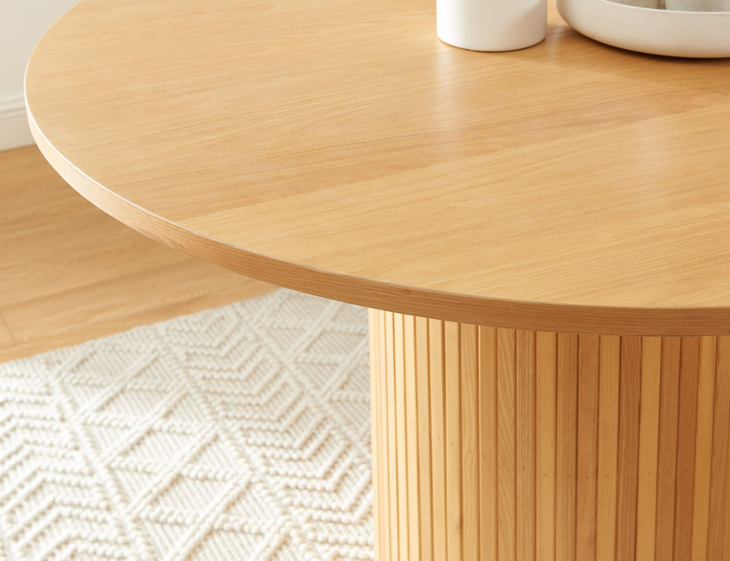 Table à Manger Japandi en frêne 120cm - Ernest