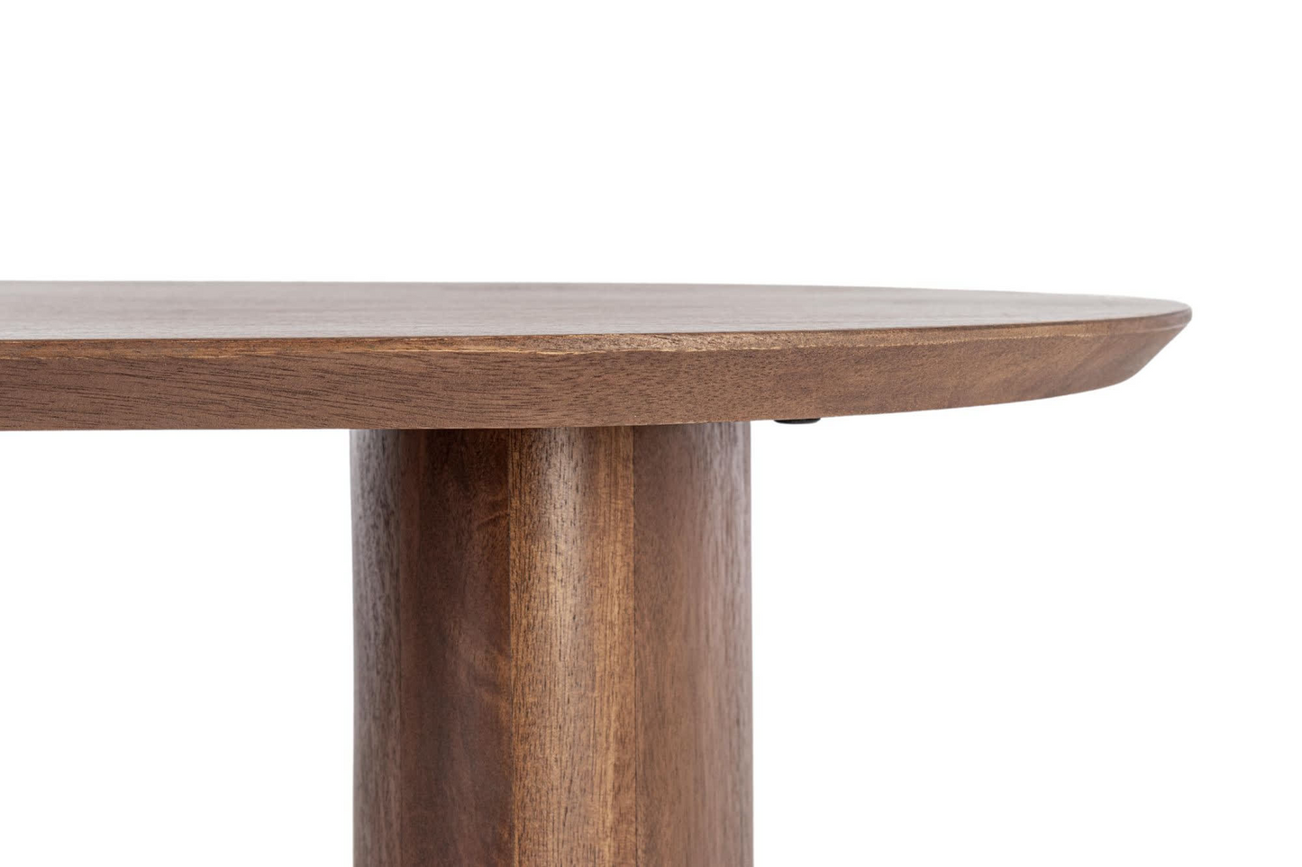 Table Basse Japandi ovale manguier contemporaine L130 – Agra