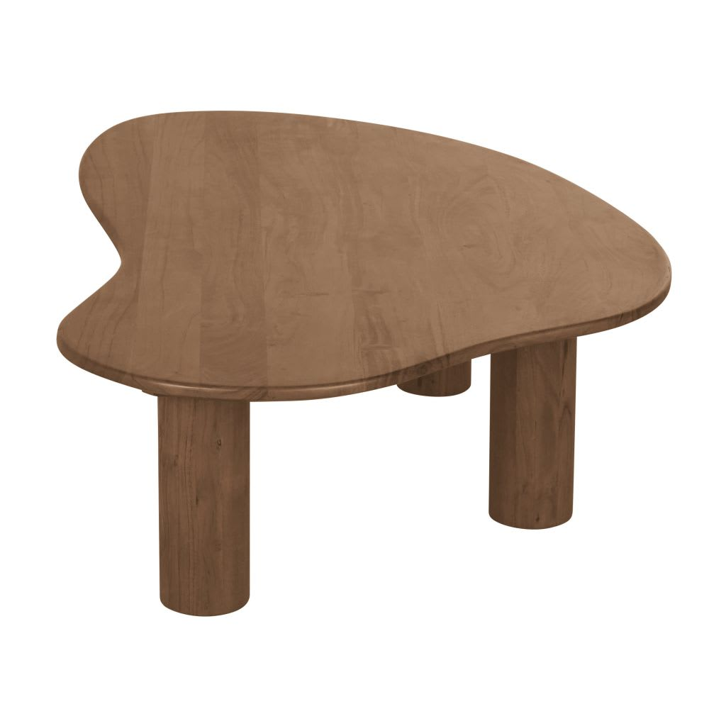 Table Basse Japandi ovoïde bois acacia L145 – Sacramento
