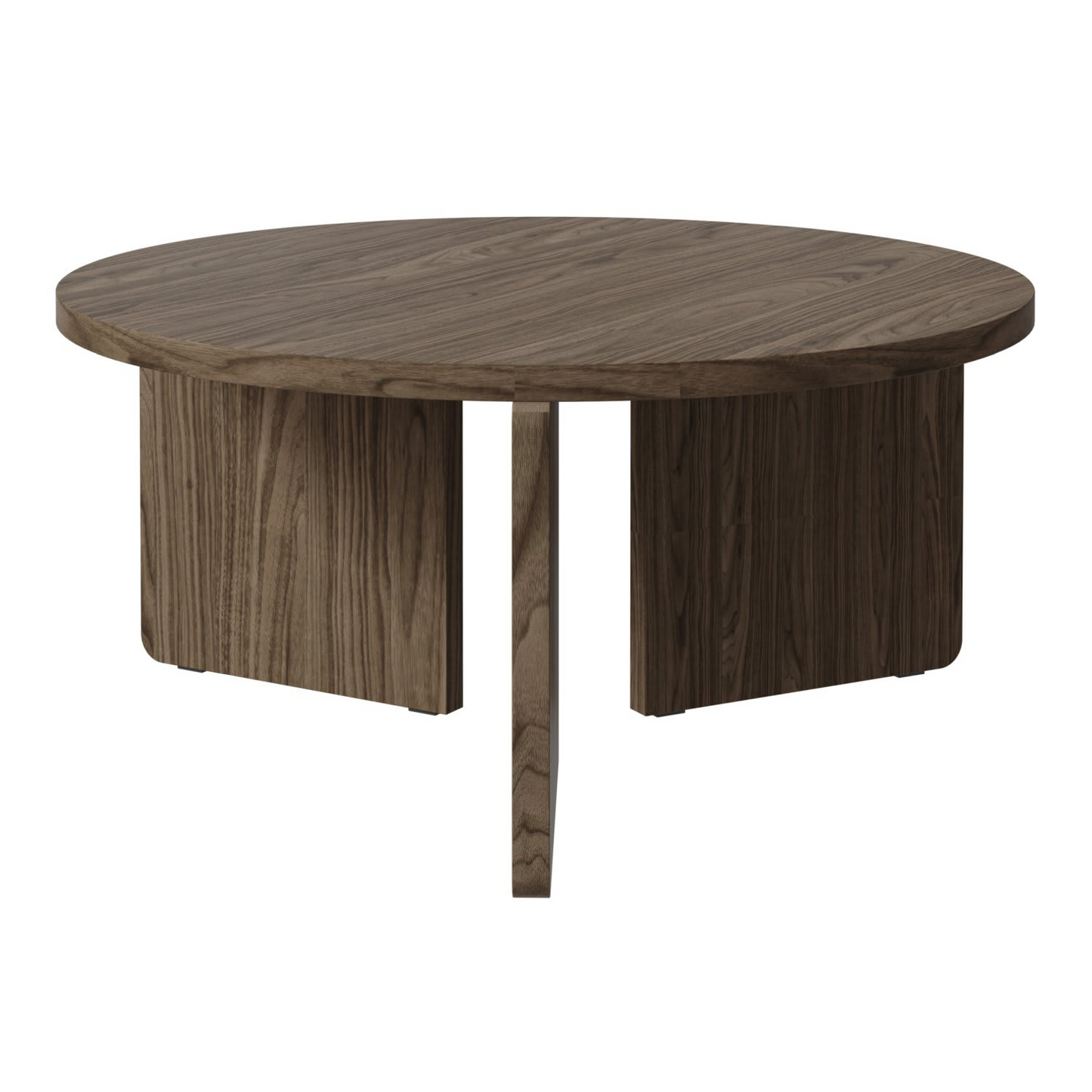 Table Basse Japandi ronde bois clair 85 cm – Preffines