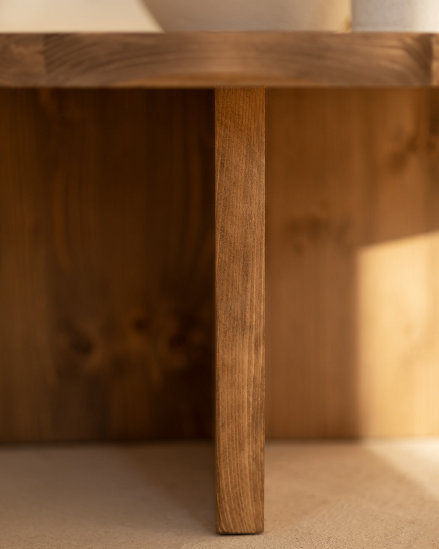 Table Basse Japandi ronde sapin vieilli Ø60x33,2cm – Tokyo i