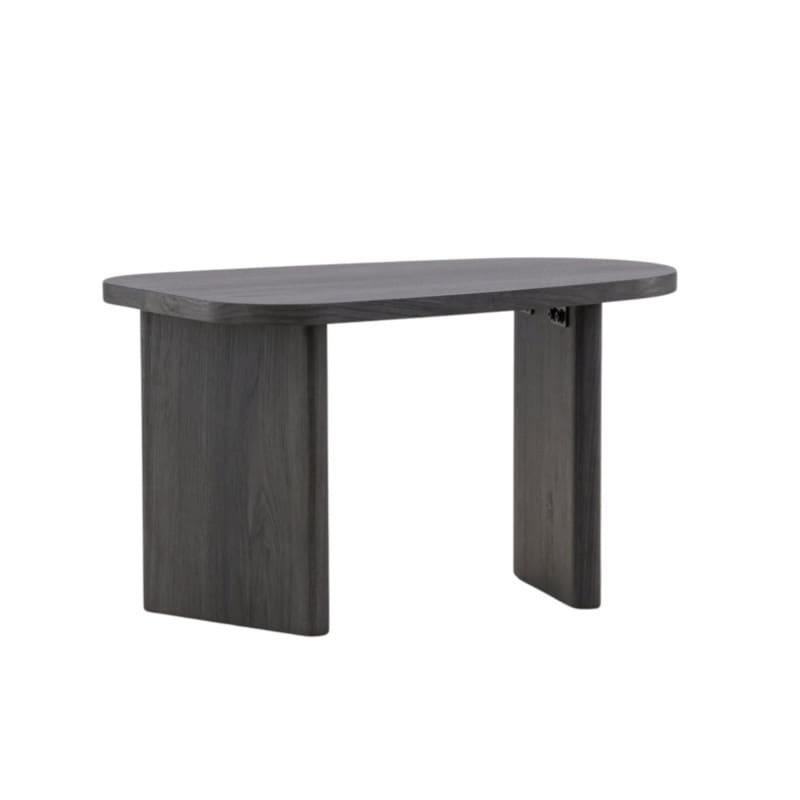 Table d'appoint Japandi en bois design marron – Gonvy
