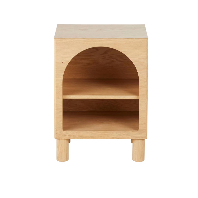 Table de Chevet Japandi avec niche et étagère – Dabali