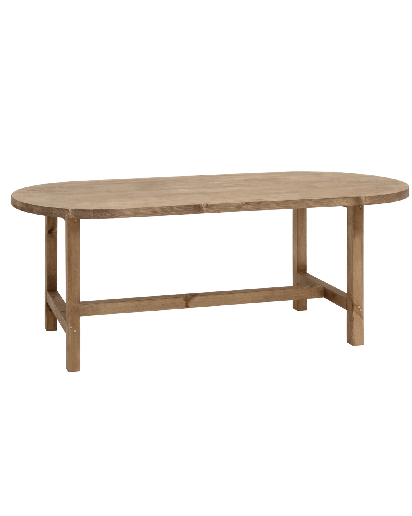 Table de Salle à Manger Japandi en Bois de Sapin 160x75cm – Olivia