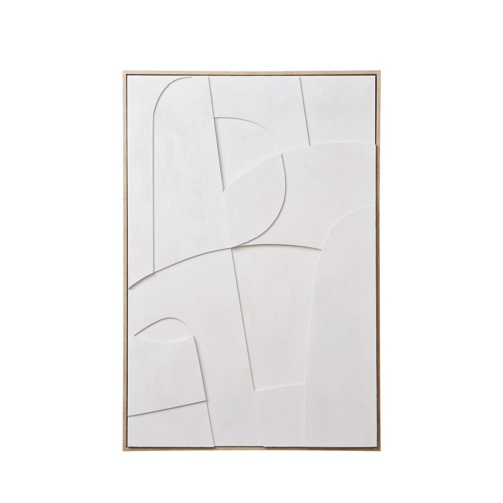 Tableau Blanc Japandi contemporain – Madeline