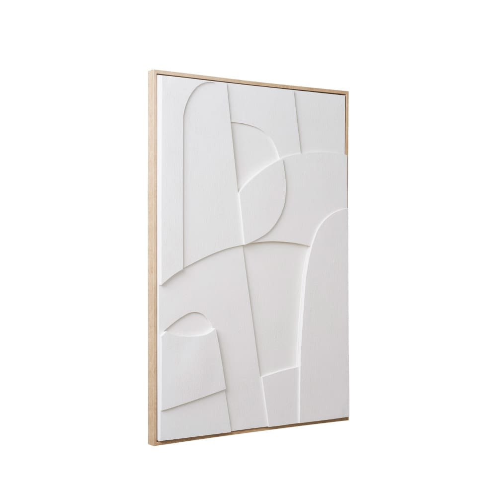Tableau Blanc Japandi contemporain – Madeline
