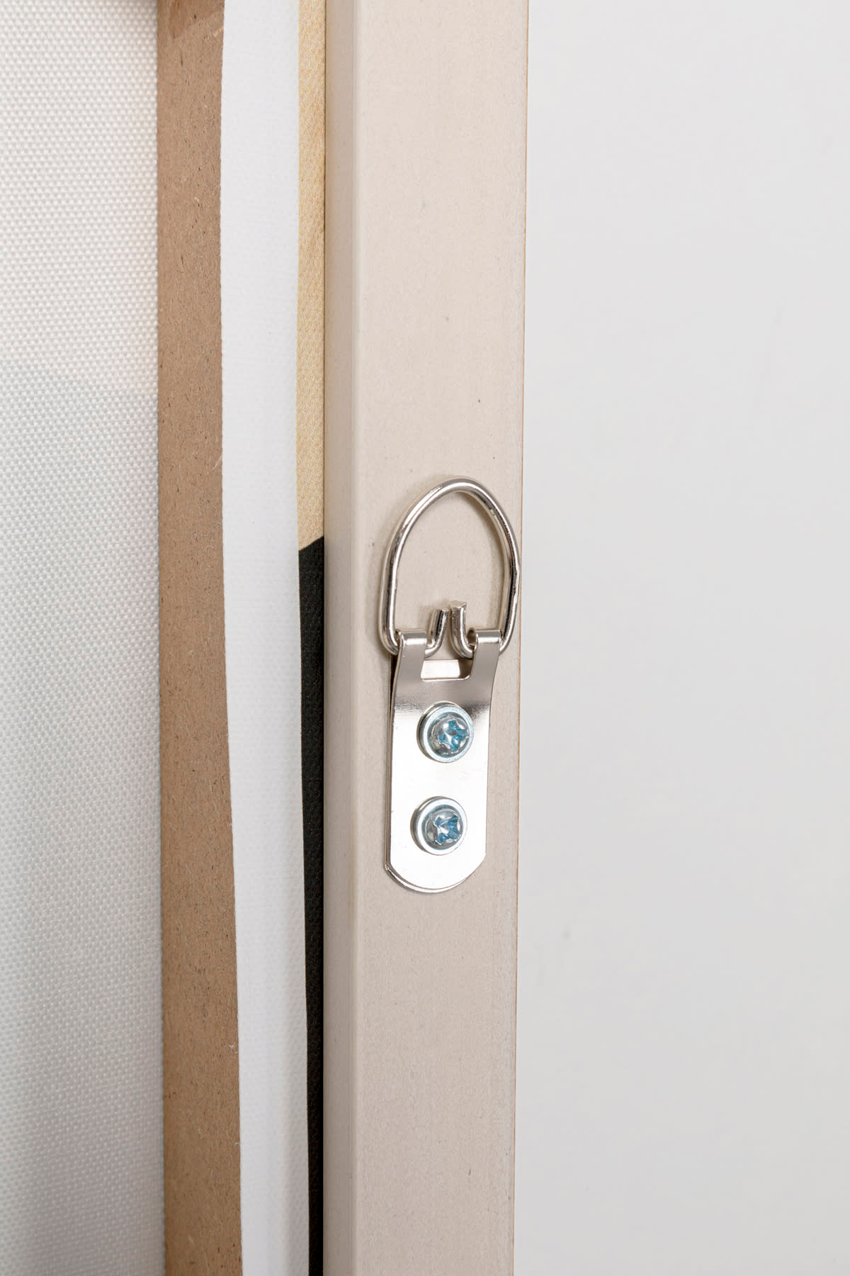 Tableau en Polyester Japandi beige et noir 63x93 – Classic