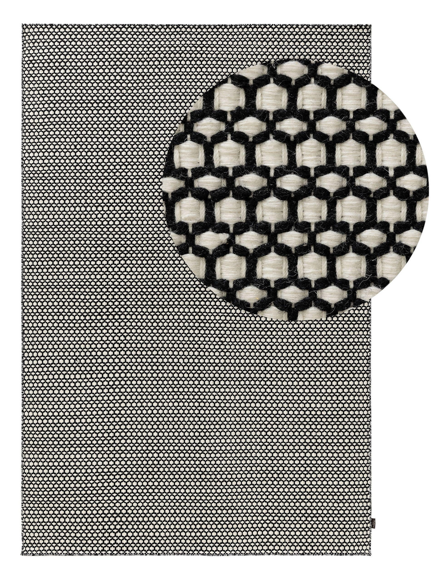 Tapis Japandi laine crème 200x300 – Hera