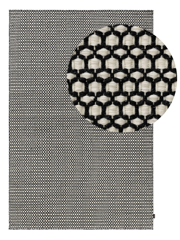 Tapis Japandi laine crème 200x300 – Hera