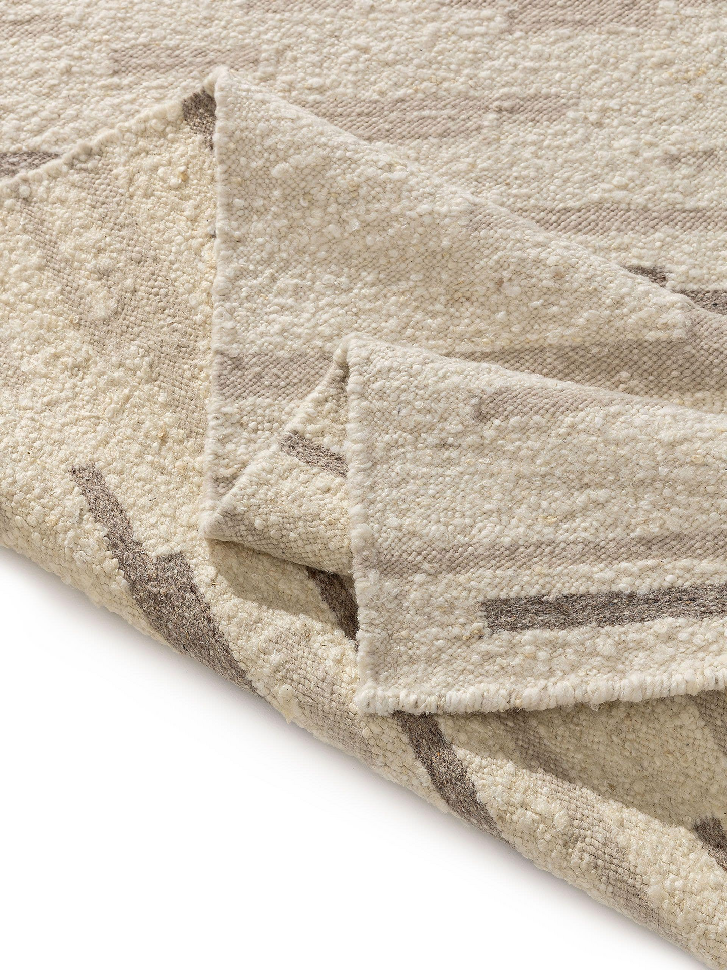 Tapis Japandi laine crème/beige 200x300 – Glen