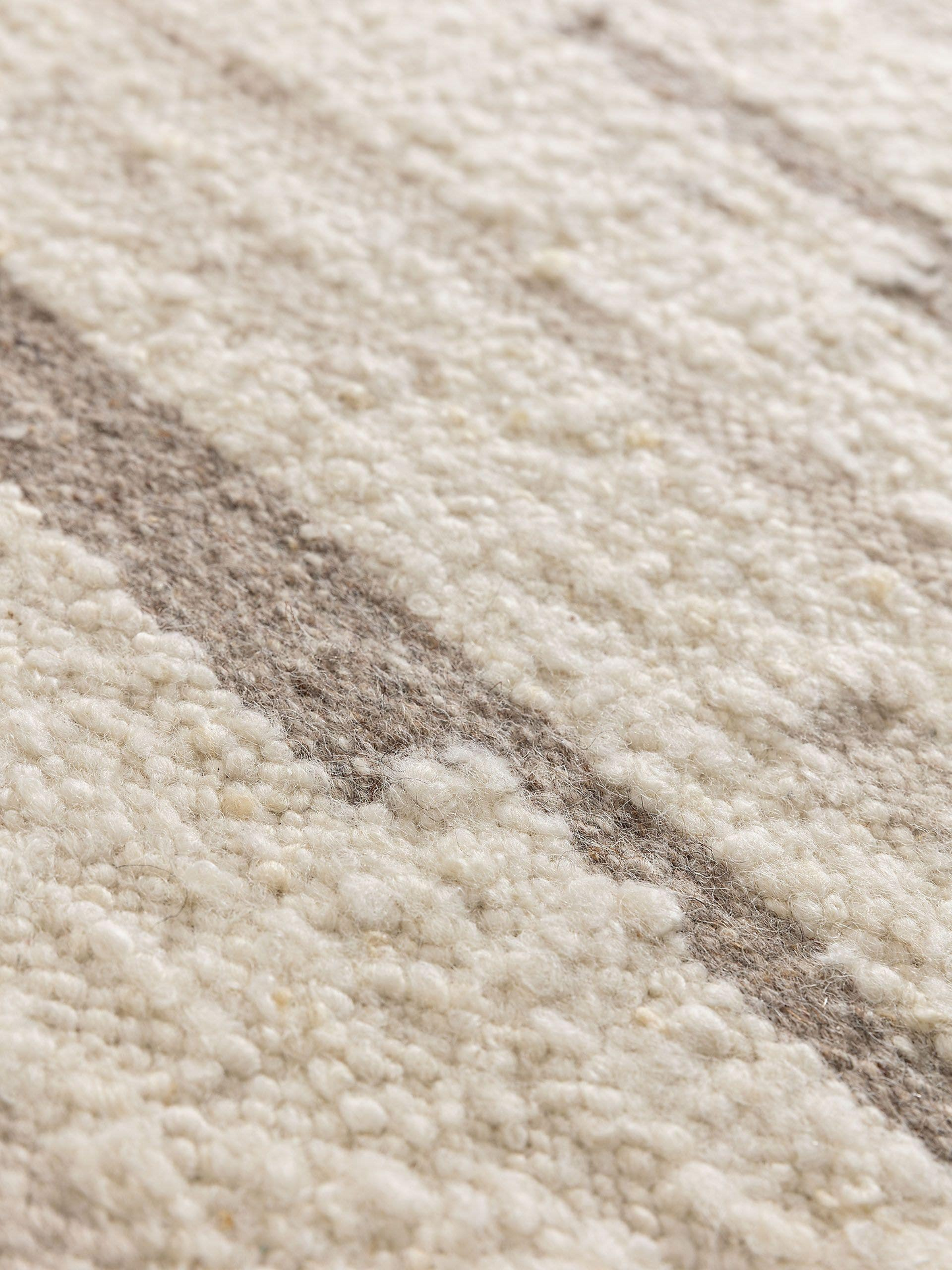 Tapis Japandi laine crème/beige 200x300 – Glen