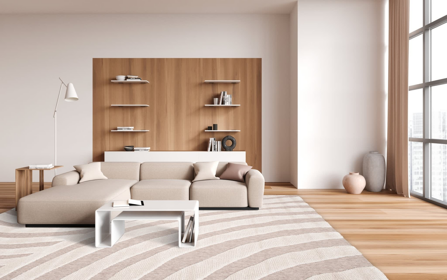 Tapis en Relief Japandi 160 x 230 – Onde