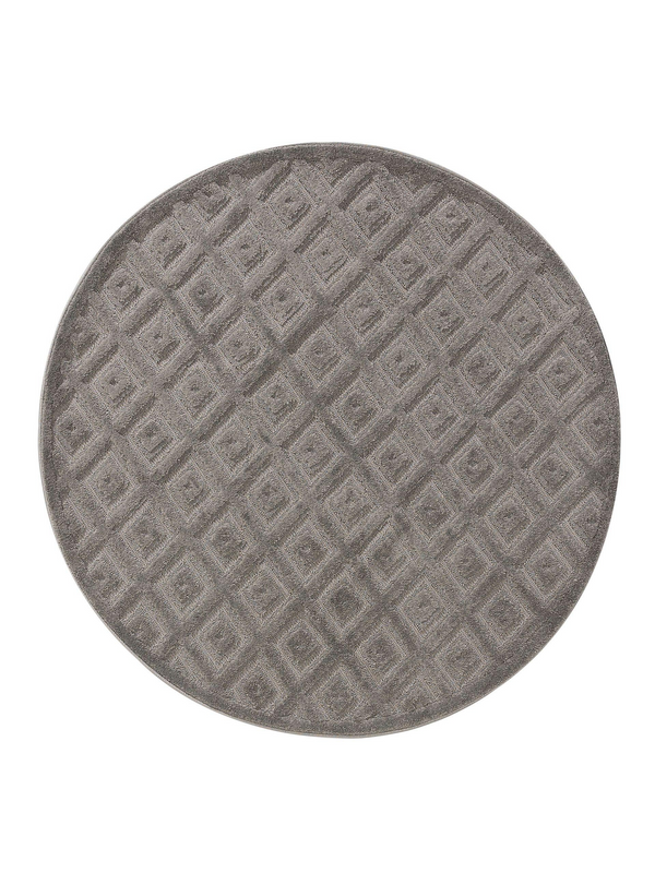 Tapis Crème Rond Japandi D160 – Leo