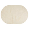 Tapis Ovale Écru Japandi – Evald