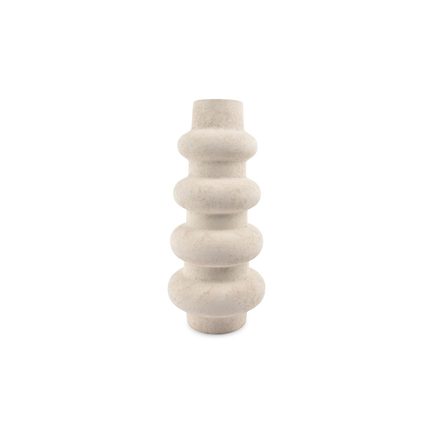 Vase Japonais Japandi 22xH49cm blanc – Tubo