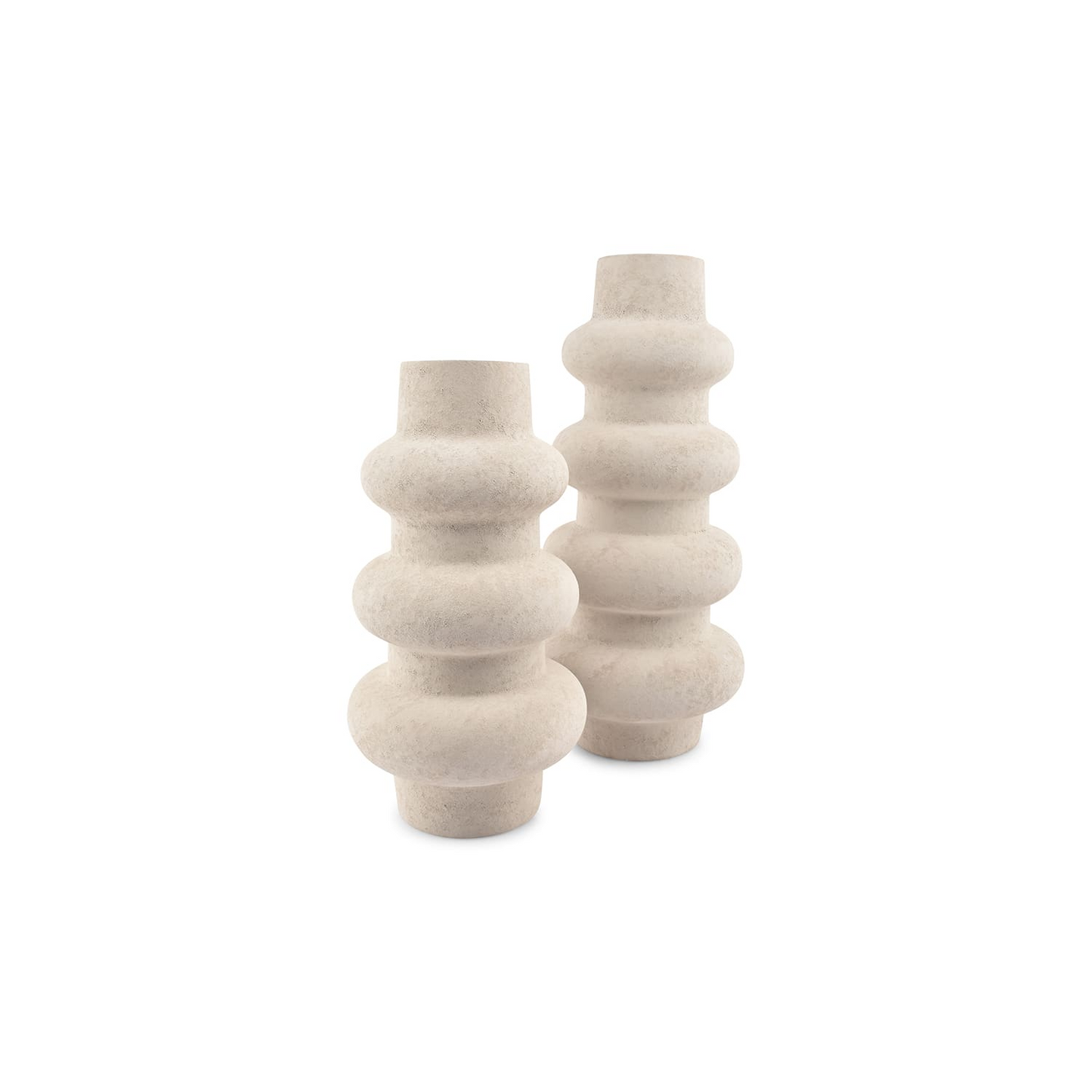 Vase Japonais Japandi 22xH49cm blanc – Tubo