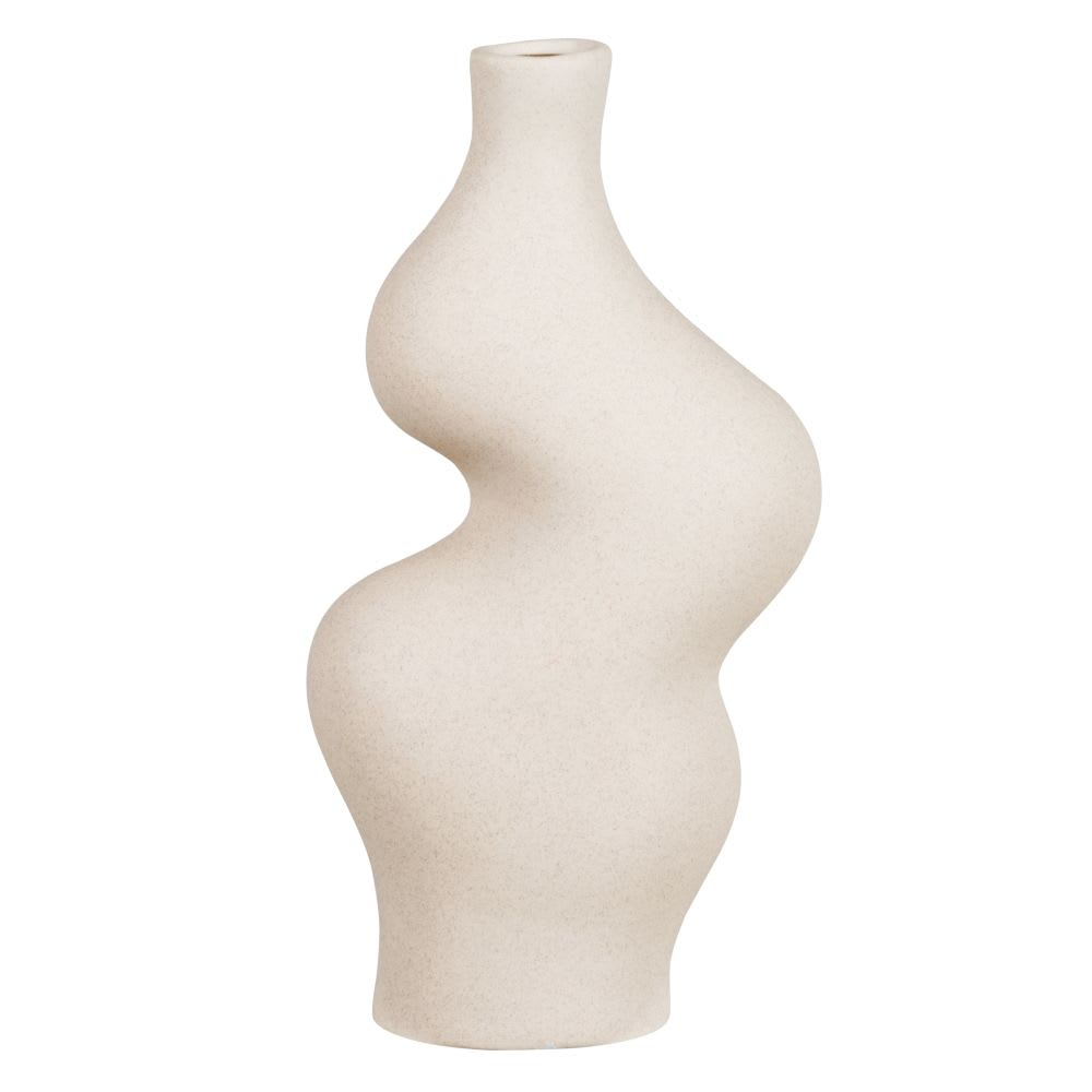 Vase en grès Japandi H25 – Ikaria
