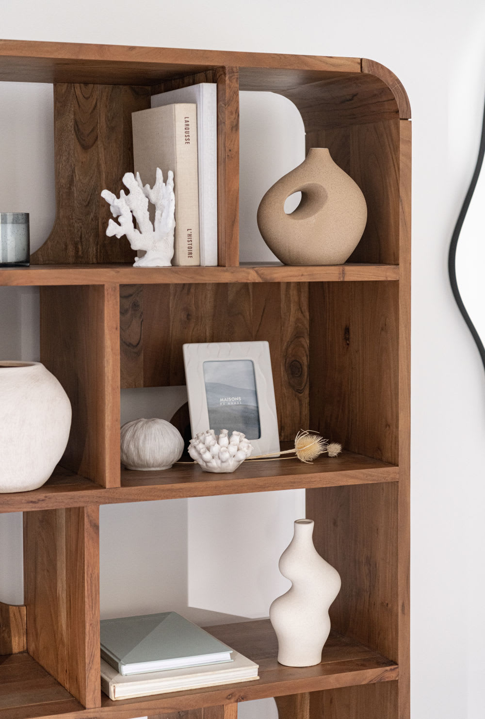 Vase en grès Japandi H25 – Ikaria