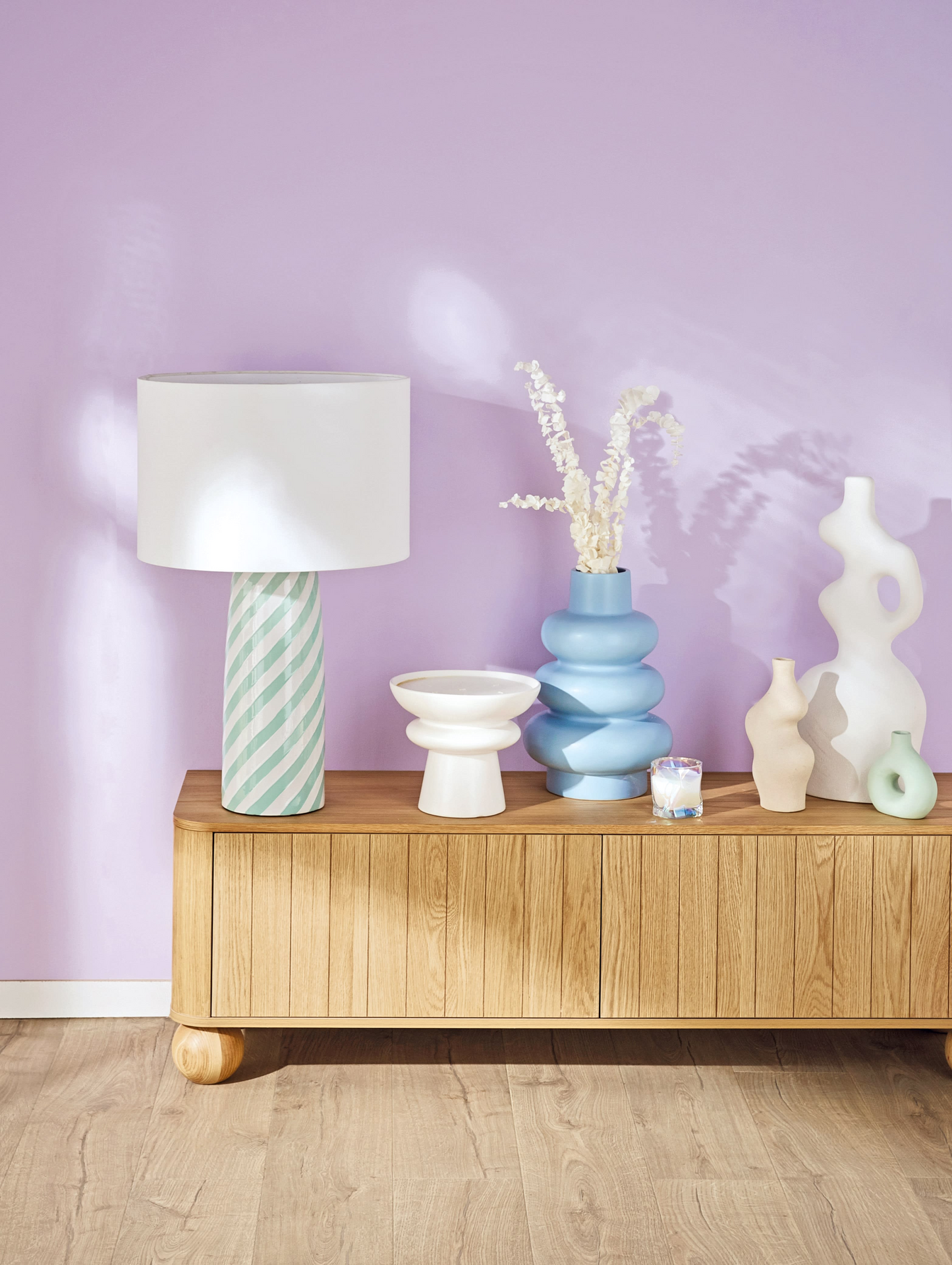 Vase en grès Japandi H25 – Ikaria