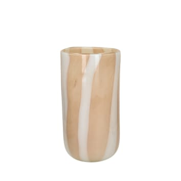 Vase en Verre Japandi Noir et Blanc Ø19cm – Cannes