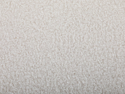 Banc Coffre Japandi Bouclette Écru - Ecambi