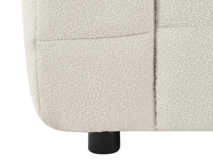 Canapé Japandi Nuage Bouclette Beige 3 Places - Lerici